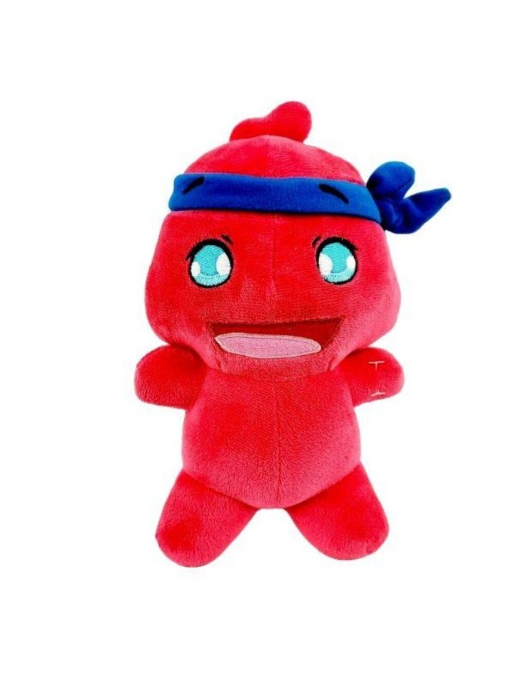 WCT Wicked Cool Toys Ninja 9 in Plush Doll Pink Blue Headband Stuffed Animal Toy